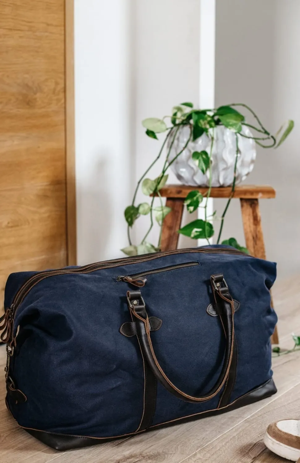 Best Sac weekend toile & cuir Femme Sacs Et Cabas|Sacs Et Bagagerie