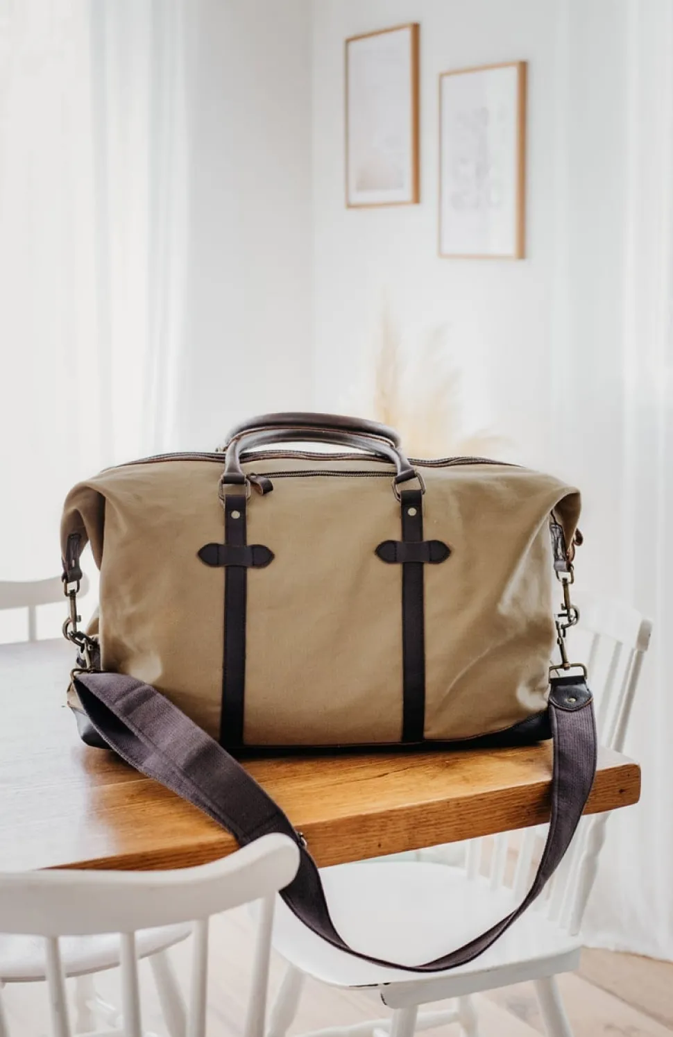 Best Sac weekend toile & cuir Femme Sacs Et Cabas|Sacs Et Bagagerie