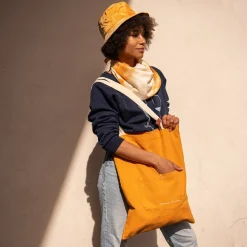 Sale Tote bag coloré en coton organique Femme Sacs Et Cabas