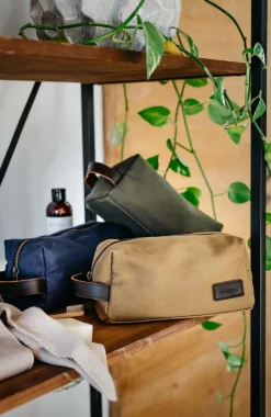 Fashion Trousse de toilette en toile et cuir Femme Beauté Et Soin|Sacs Et Cabas