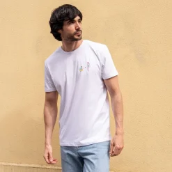 Fashion T-shirt brodé La Pétanque Homme Mode Et Accessoires