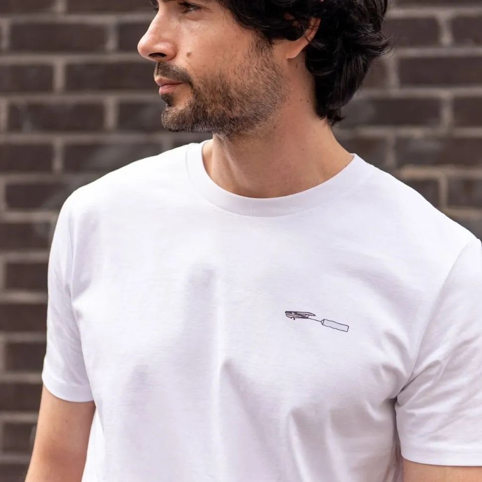 Sale T-shirt brodé l'Avion Homme Mode Et Accessoires
