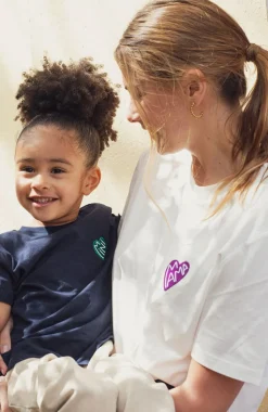 Flash Sale T-shirt Cœur Mini Enfant 3 à 6 Ans