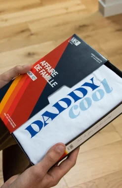 Sale T-shirt Daddy Cool - Blanc Homme Mode Et Accessoires