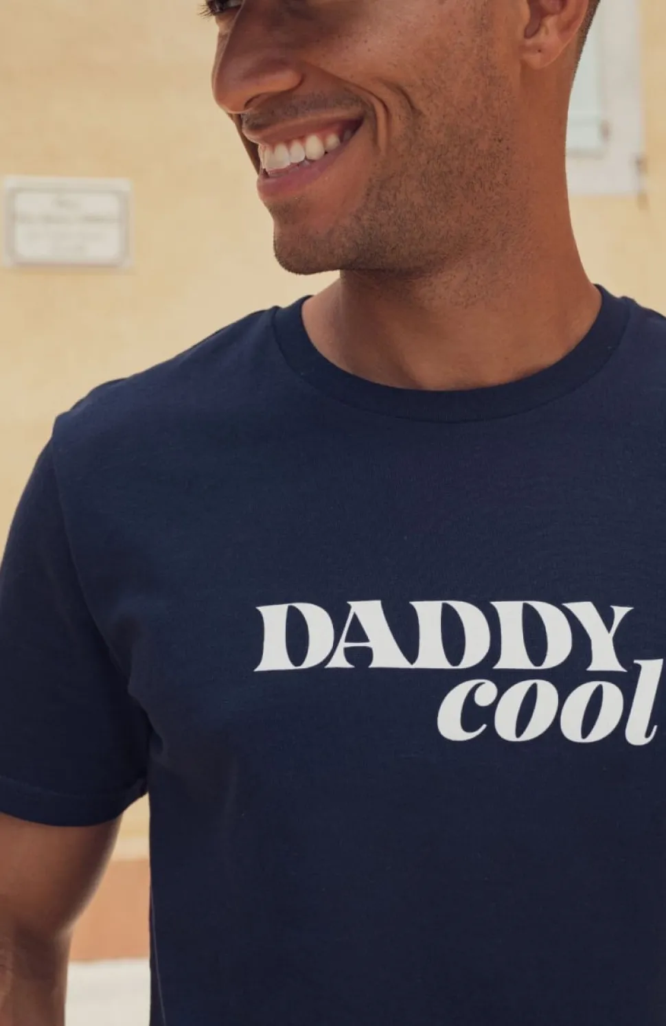 Best T-shirt Daddy Cool - Navy Homme Mode Et Accessoires