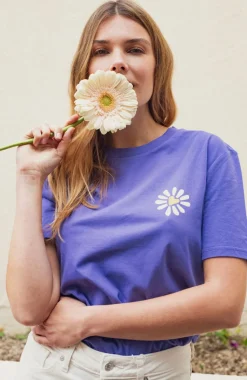 Online T-shirt Flower Mother Femme Mode Et Accessoires