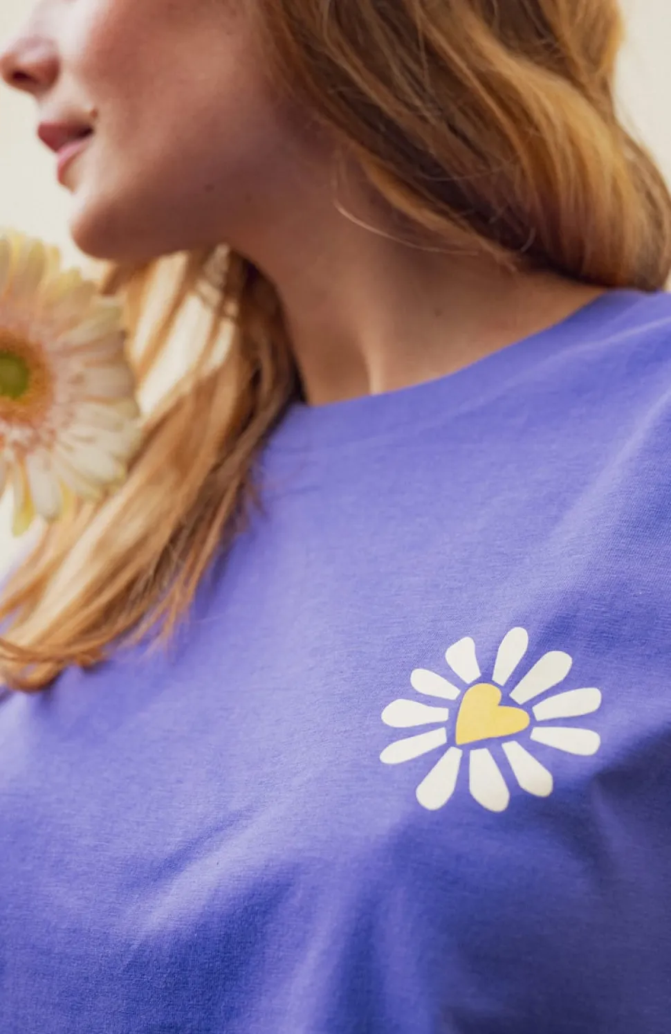 Online T-shirt Flower Mother Femme Mode Et Accessoires