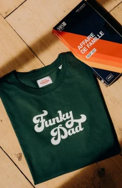 Clearance T-shirt Funky Dad - Vert Homme Mode Et Accessoires