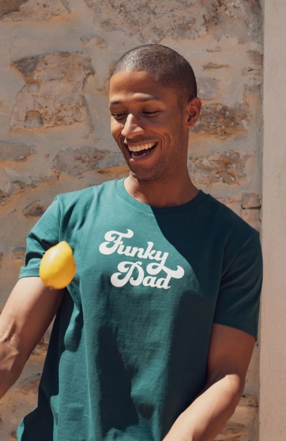 Clearance T-shirt Funky Dad - Vert Homme Mode Et Accessoires