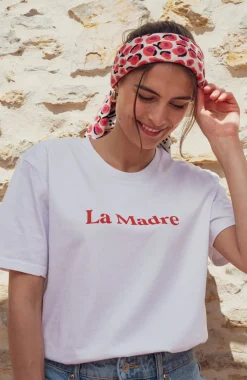 New T-shirt La Madre - Blanc Femme Mode Et Accessoires