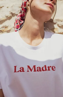New T-shirt La Madre - Blanc Femme Mode Et Accessoires