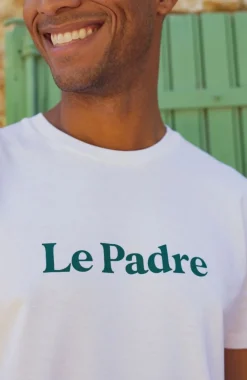 Cheap T-shirt Le Padre - Blanc Homme Mode Et Accessoires