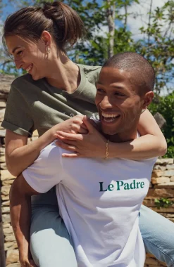 Cheap T-shirt Le Padre - Blanc Homme Mode Et Accessoires