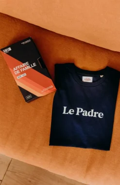 Online T-shirt Le Padre - Navy Homme Mode Et Accessoires