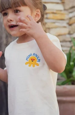 Sale T-shirt Mini Poulpe Enfant 3 à 6 Ans|Naissance