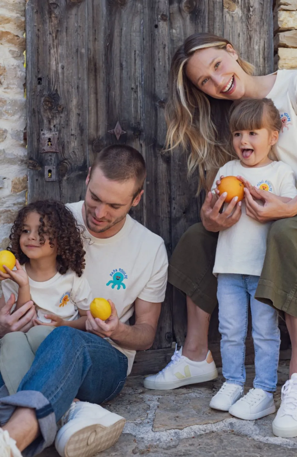 Sale T-shirt Mini Poulpe Enfant 3 à 6 Ans|Naissance