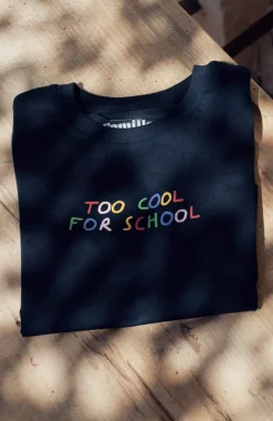 Clearance T-shirt Too Cool For School - Navy Enfant 3 à 6 Ans|1 à 3 Ans
