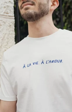 Fashion T-shirt unisexe À la Vie À l’Amour Femme Mode Et Accessoires|Mode Et Accessoires