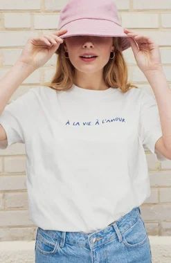Fashion T-shirt unisexe À la Vie À l’Amour Femme Mode Et Accessoires|Mode Et Accessoires