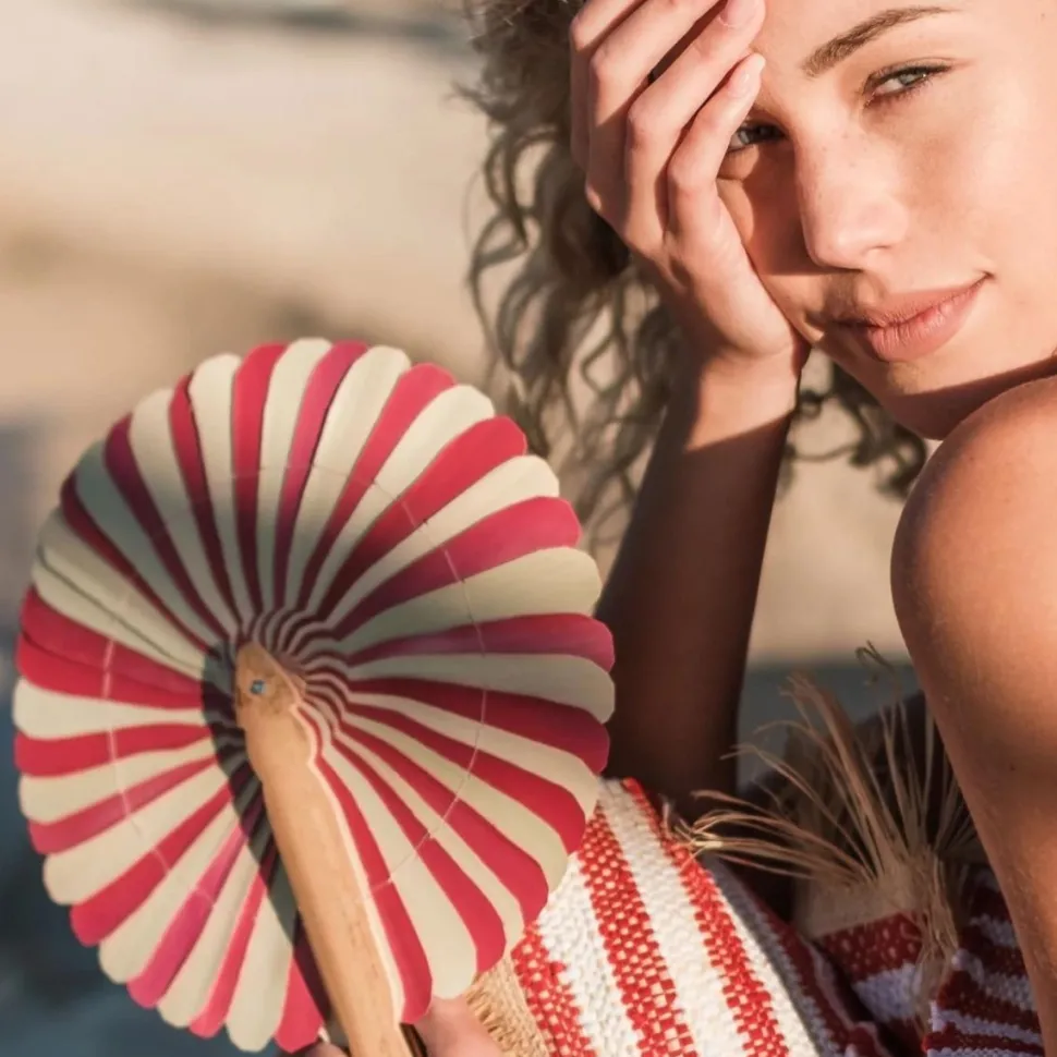 Outlet Éventail naturel Femme Mode Et Accessoires
